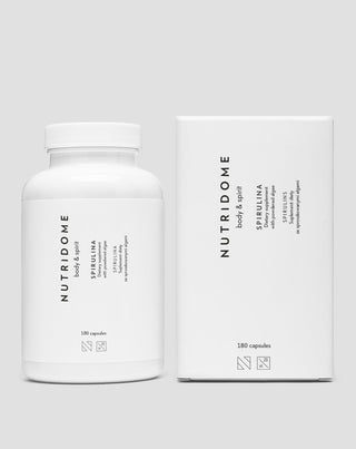 Pillole a base di alga spirulina per la depurazione dell'organismo Nutridome 180 capsule - 2