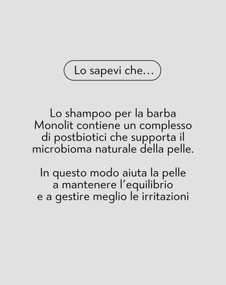 Shampoo per barba con pantenolo e niacinamide per detergere e condizionare la barba Monolith - 5