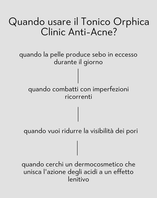Tonico viso con niacinamide e acido azelaico Anti-Acne Orphica Clinic 200 ml - 4