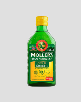 Trank norvegese al limone di Gold Moller con 2000 UI di vitamina D3 - 1