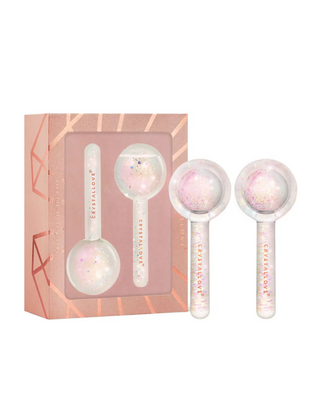 Sfere da massaggio in vetro Crioterapia facciale Cryolift ice globes Crystallove - 1
