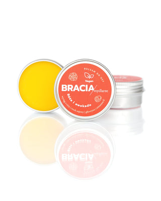 Balsamo labbra rigenerante alla rosa e avocado con Vitamina E Bracia Mydlarze - 4