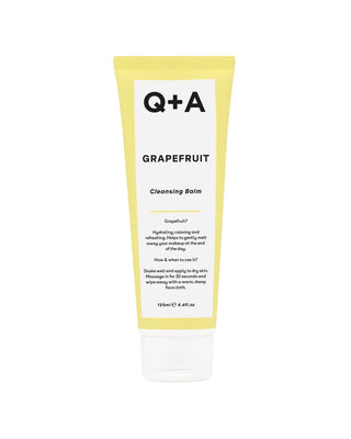 Balsamo idratante e lenitivo per il viso al pompelmo Grapefruit Cleansing Balm Q+A - 1