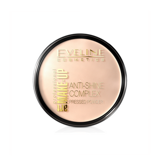 Polvere minerale opacizzante con seta nr 32 natural Art Make-Up Anti-Shine Complex Eveline - 1