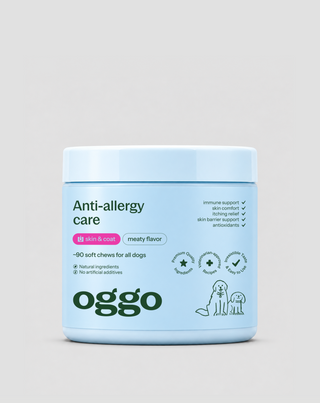 Integratore per allergie e pelle sensibile per cani Anti-allergy care Oggo 180 g - 1