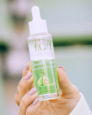 Siero viso con aloe vera, avocado, vitamine e acido ialuronico Fluff - 2