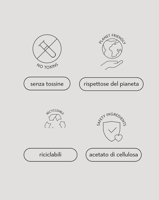 Set di forcine ondulate per capelli perla, verde, rosa Twisty 3 pz. - 3