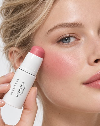 Blush in stick form, effetto naturale e cura Desert Rose Nutridome