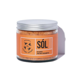 Sale da bagno antistress all'olivello spinoso e bergamotto Mydlarnia Cztery Szpaki - 1