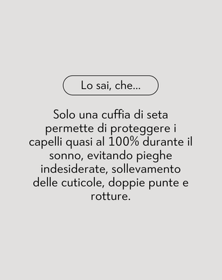 Cuffia da notte in seta per capelli ricci, mossi e lunghi Twisty - 3