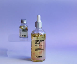 Olio per il corpo al gelsomino con oli naturali e vitamina E Auna - 2