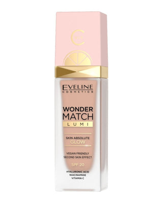 Fondotinta illuminante Wonder Match Lumi No. 20 nude Eveline - 1