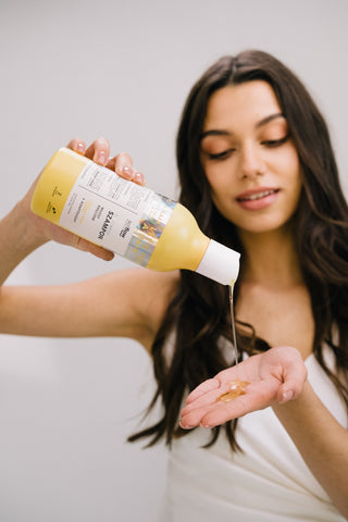 Shampoo nutriente per capelli ricci al profumo di melone maturo e aloe vera so!flow - 2