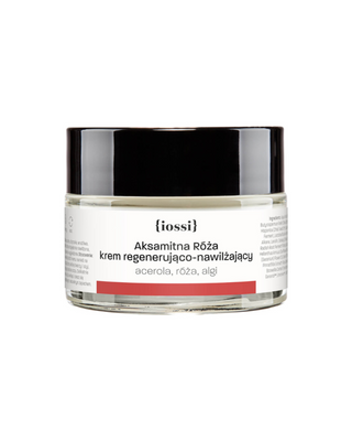 Crema viso giorno e notte alla rosa canina e all&#39;acerola Rosa di Velluto Iossi