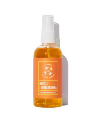 Olio super leggero di neroli e mandarino idratante, rigenerante e rinforzante Mydlarnia Cztery Szpaki - 1
