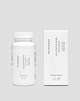 Capsule antiossidanti di glutatione GSH per il supporto del sistema immunitario Nutridome 60 pz.