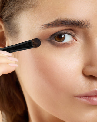 Pennello per ombretti con setole sintetiche piatte e arrotondate Nutridome - 2