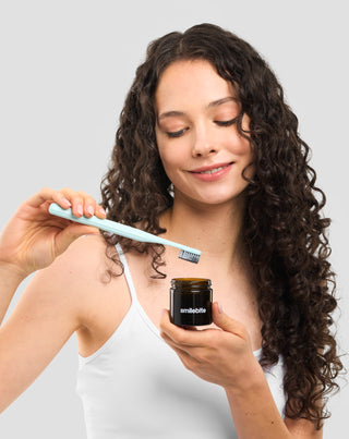 Polvere sbiancante per denti al carbone di cocco Smilebite - 6