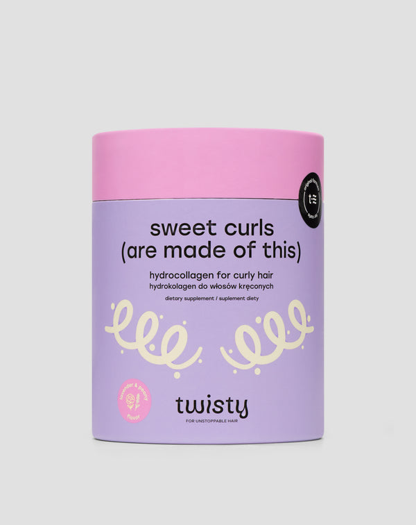 Idrocollagene per capelli con biotina per rafforzare e idratare i capelli dall'interno Twisty 210 g
