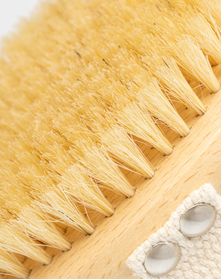 Spazzola per massaggio corpo in setola di cinghiale naturale Uddo_2 - 2