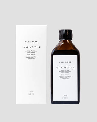 Oli per il sistema immunitario con acidi grassi omega 3-6-9 in forma liquida Immuno Nutridome 250 ml - 2