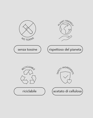 Set grandi mollettoni per  capelli – rosa e marmo Twisty 2 pezzi - 5