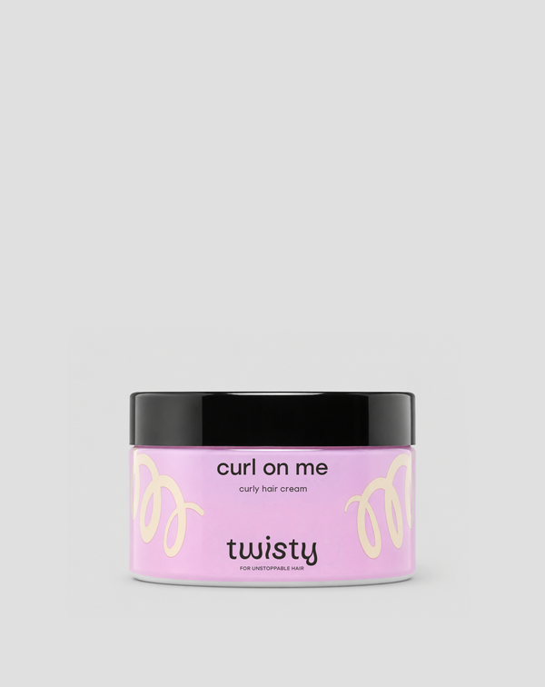 Crema per ricci attivatore del riccio naturale per capelli ricci e crespi Twisty, versione mini, 100 ml