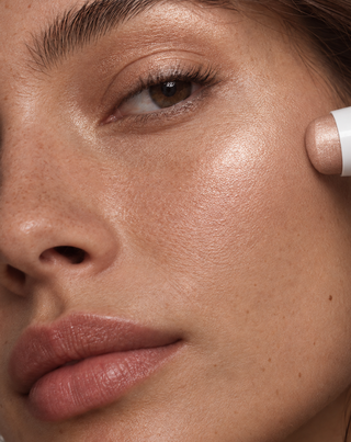 Set per il trucco e il contouring del viso: bronzer, blush e illuminante in stick, Nutridome