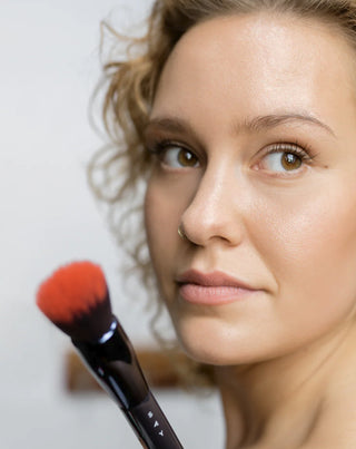 Pennello per fondotinta con due lunghezze di setole per una stesura progressiva nr 8 Say Makeup - 2