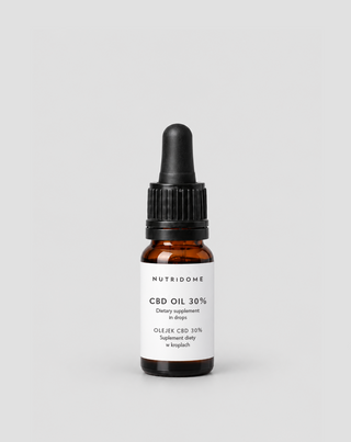 Olio CBD 30% in gocce, broad spectrum senza THC con CBG e CBN Nutridome