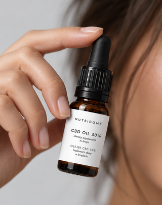 Olio CBD 30% in gocce, broad spectrum senza THC con CBG e CBN Nutridome