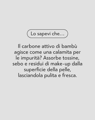 Peeling viso disintossicante con carbone di bambù attivo e argilla bianca Nutridome - 4