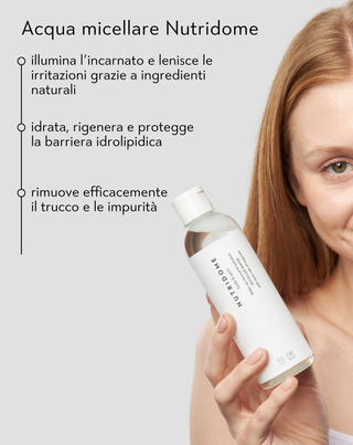Acqua micellare struccante con cellule staminali di magnolia Nutridome - 3