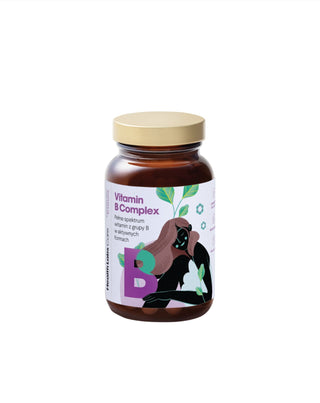 Complesso di vitamine B senza glutine e senza lattosio Complex Health Labs Care 60 Capsule - 1