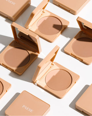 Bronzer compatto Selfglow 01 Cold con ingredienti attivi per il contouring del viso Paese - 6