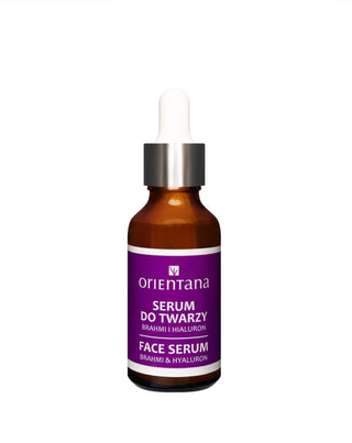 Siero viso antirughe Brahmi & Hyaluron Orientana - 1
