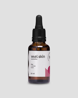 Olio di semi di lampone per viso e capelli ad azione levigante Mel Skin