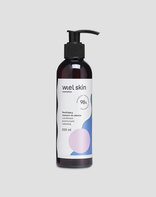 Shampoo idratante con proteine del grano e allantoina per capelli secchi Mel Skin - 1