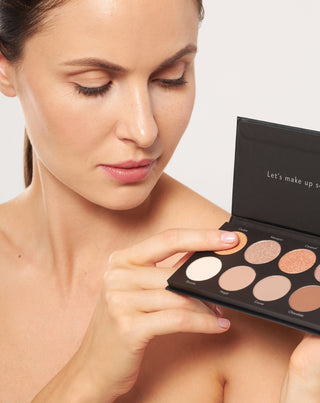 Palette di 10 ombretti brillanti e opachi Delicious Eyeshadow Palette Nutridome - 2