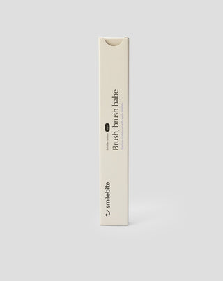 Spazzolino in bambù con setole in nylon nero adatto ai vegani Smilebite - 2
