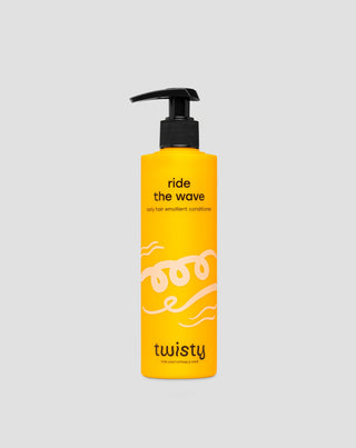 Balsamo emolliente per capelli ricci alla rosa e all'olio di canapa Twisty - 1