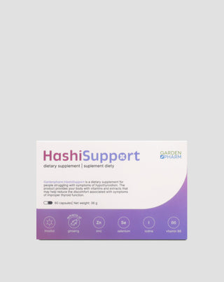 Integratore alimentare per l'ipotiroidismo e il morbo di Hashimoto HashiSupport Gardenpharm 60 capsule - 1