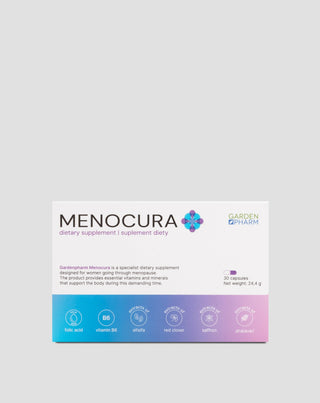 Integratore alimentare per alleviare i sintomi della menopausa Menocura Gardenpharm 30 capsule - 1