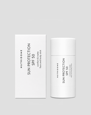 filtro minerale spf 50 in stick per viso e corpo, idratazione e protezione uvb, uva nutridome_2 - 2