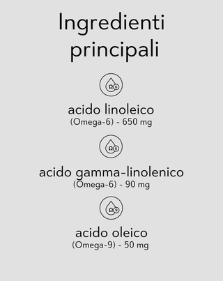 Olio di enotera 1000 mg con omega-6 e 9 per la salute della pelle e la riduzione del colesterolo LDL Nutridome 60 pz. - 4