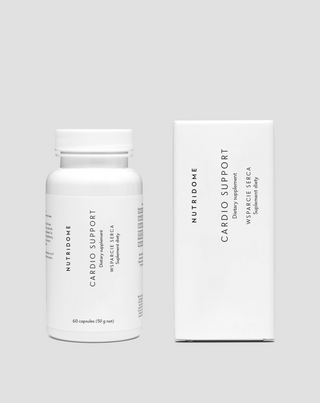Integratore per il cuore e la circolazione con coenzima Q10, biancospino, tiamina e vitamina C Nutridome 60 capsule - 2