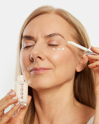 Siero per il contorno occhi con collagene e olio di argan riduce i segni di invecchiamento in 4 settimane Aggie - 2