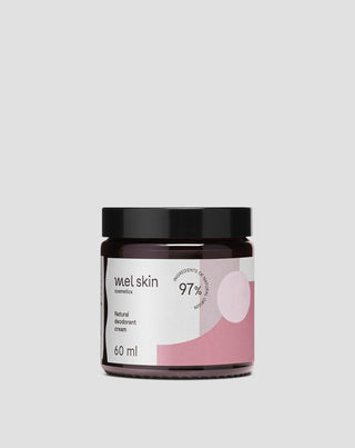 Deodorante per le ascelle in crema, naturale, per donne e uomini Mel Skin - 1