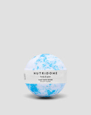 Palla da bagno effervescente idratante per la pelle Nutridome con oli nutrienti Cristallo oceanico