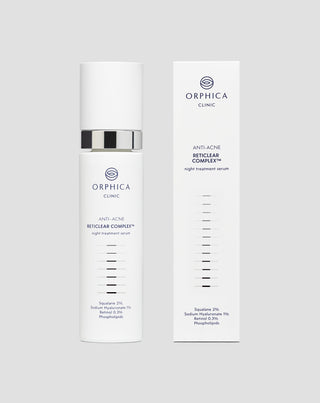 Siero notte per supportare la rigenerazione della pelle acneica Anti-Acne Orphica Clinic 50 ml